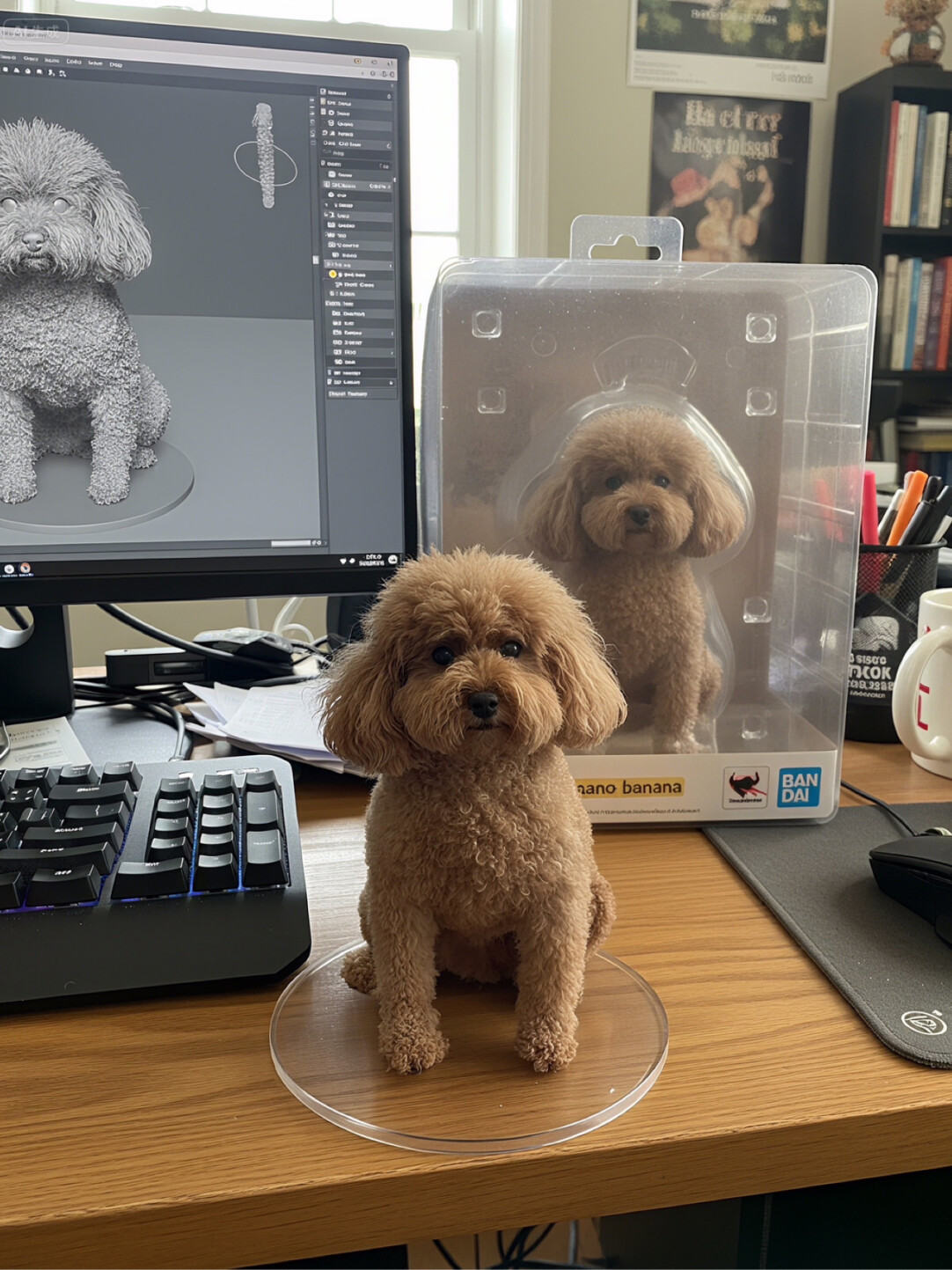 Custom Nano Banana 3D Figurine with Personalized Design